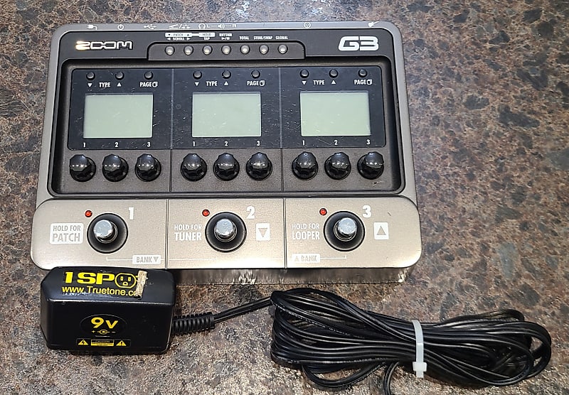 Zoom G3 Guitar Effects and Amp Simulator