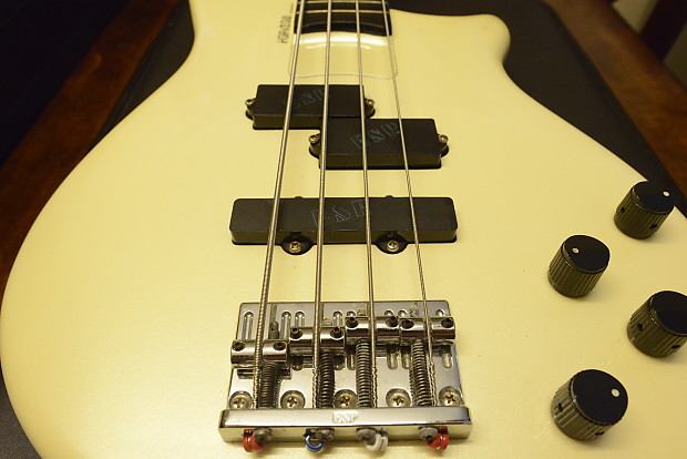 ESP Vintage Custom Shop Horizon Bass premium Japanese MIJ Pearl White Precision Jazz PJ pickup image 1