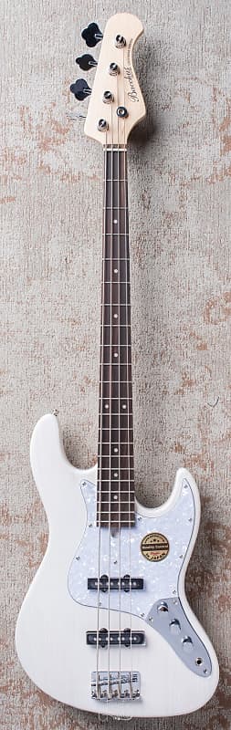 Bacchus Universe Series Jazz Bass Ash - White | Reverb Norway