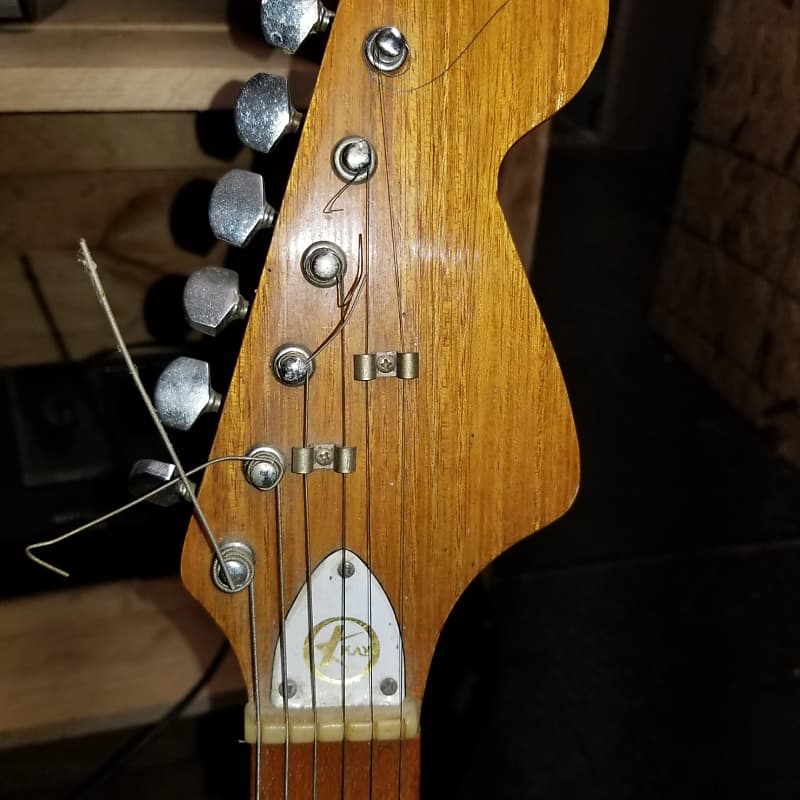 Kay Stratocaster 1960s Sunburst | Reverb