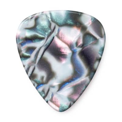 Dunlop Geniune Celluloid Classics Picks (12 Pack, Extra Heavy, Abalone) image 2