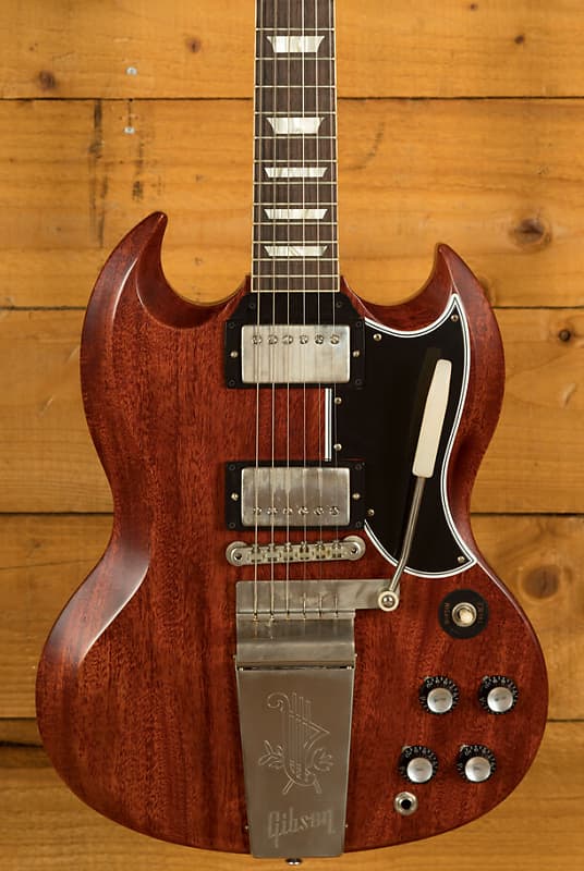 Gibson Custom 1964 SG Standard Reissue w/Maestro Vibrola | Cherry Red - VOS image 1