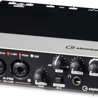 Steinberg UR22mkII USB 2.0 Audio Interface 2010s - Silver/Black image 5