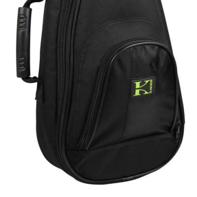 Kaces Concert Size Uke Bag, Lightweight, Accessory Pocket, KUKC-1 image 3