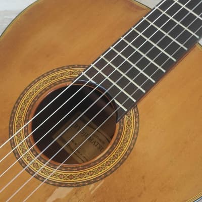 2000's Ryoji Matsuoka M50 Nylon String Japanese Flamenco Guitar (Natural) image 5