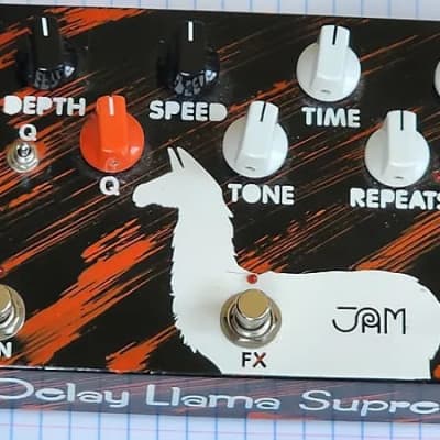 Reverb.com listing, price, conditions, and images for jam-pedals-jam-pedals-delay-llama-supreme
