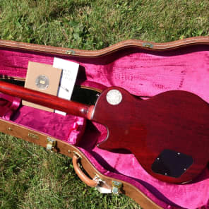 BRAND NEW 2015 TRUE HISTORIC Gibson Les Paul 1959 Custom Shop Guitar in Cherry Sunburst R9 59 image 13