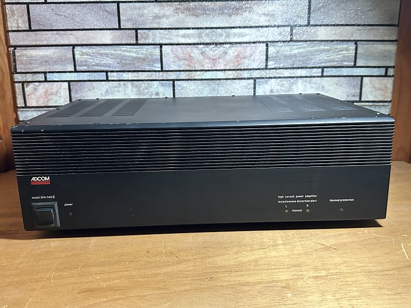 ADCOM GFA-545 II High Current Stereo Power Amplifier, 100/150 WPC, Same Day QuikShip image 1