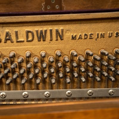 Baldwin Howard Spinet Piano | Satin Walnut | SN: 972050 image 5