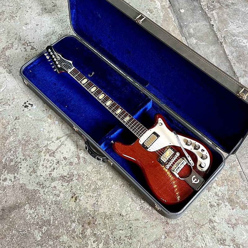 しょ　Epiphone Crestwood Custom Epiphone Crestwood Custom With Tremotone Tailpiece - Cherry | Long