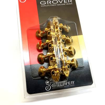 Grover 25B Champion Banjo Pegs - Nickel (5-pack)