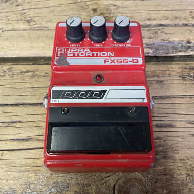 Reverb.com listing, price, conditions, and images for dod-fx55b-supra-distortion
