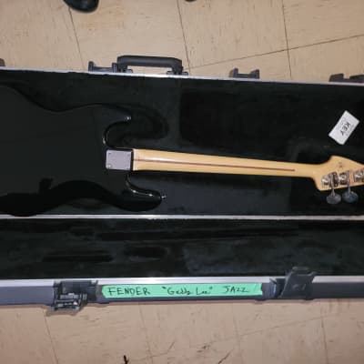 Fender Geddy Lee Artist Series Signature Jazz Bass MIJ 1999 - 2014 - Black image 3