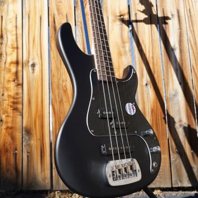 G&L TRIBUTE SERIES SB-2 Black Frost 4-String Electric Bass Guitar image 1
