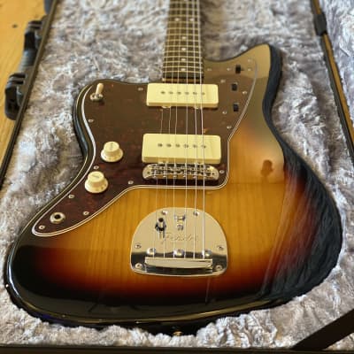 LEFTY! Fender Jazzmaster MIJ Left Handed 2021 Alder Sunburst w/ Fender Lefty HSC image 1