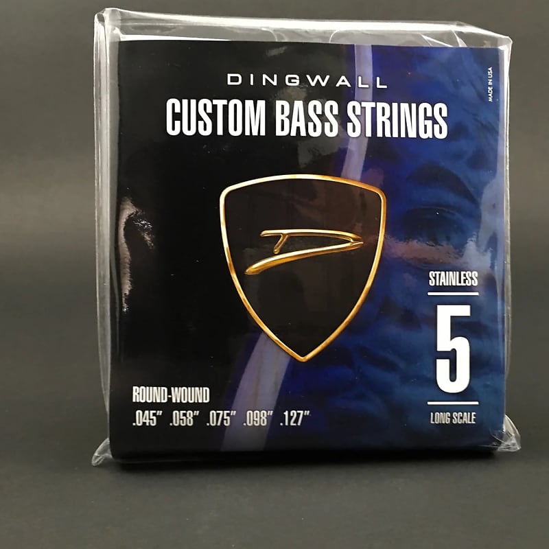 Dingwall Long-Scale 5-String Bass Strings, Round-Wound | Reverb
