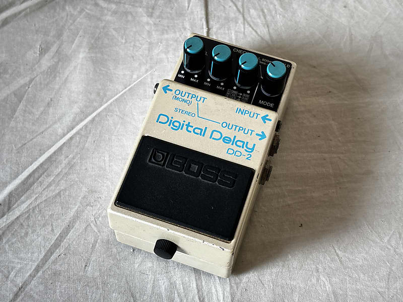 BOSS DD-2 DD2 Digital Delay Made in Japan big chip sde3000 Eric Johnson |  Reverb