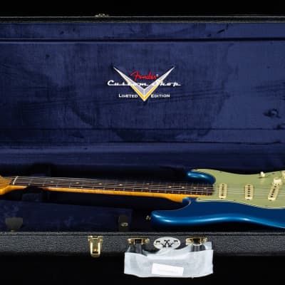 Fender Custom Shop Willcutt True '62 Stratocaster Journeyman Relic Lake Placid Blue 60s Oval C (895) image 7