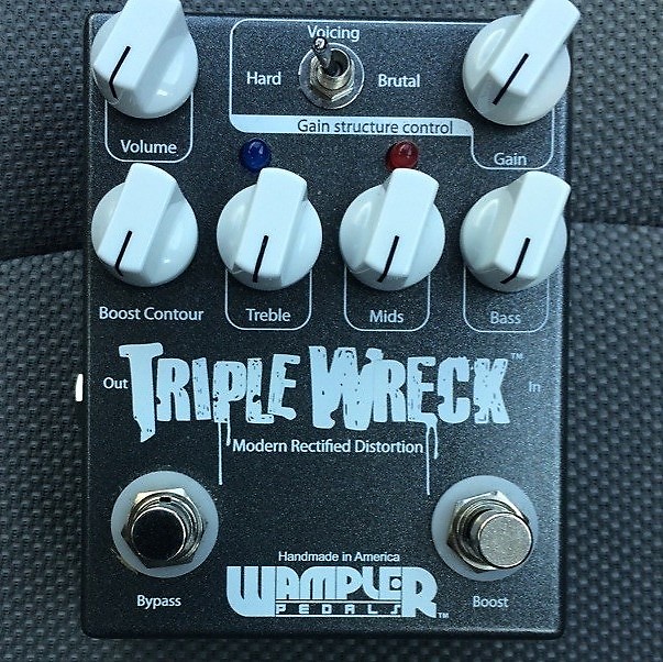 Wampler Triple Wreck Distortion Pedal image 1