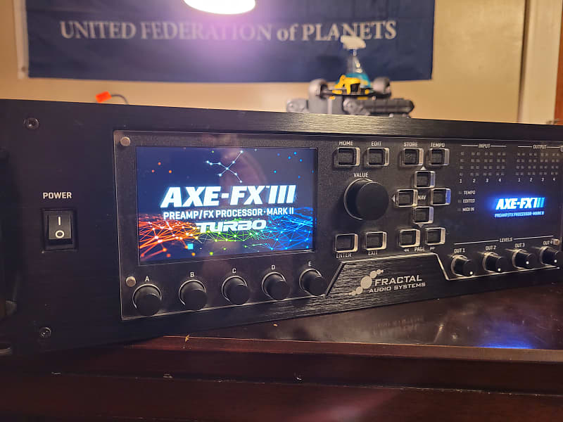 Fractal Audio Axe FX III Mk II Turbo Edition w/FC-12 Foot Controller &  Pedalboard (w/ 3 Expression Pedals