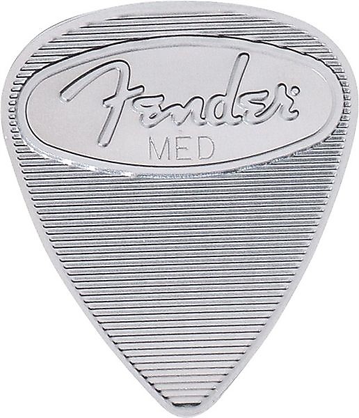 Fender Steel Pick, Medium, 4 Count 2016 image 1