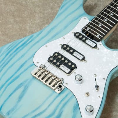 Schecter BH-1-STD-24/R Limited -See-Through Sonic Blue- 2023 | Reverb