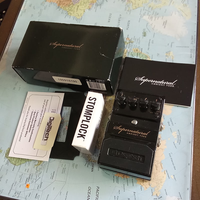 Discontinued DigiTech Supernatural Lexicon Ambient Reverb hardwire Reverb Norway