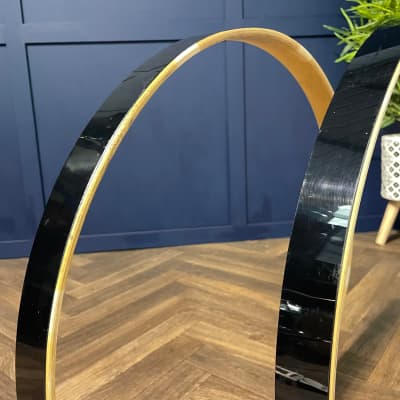 Pearl Vision Bass Drum 22” Wooden Hoops Rims Hardware #LR63 image 3