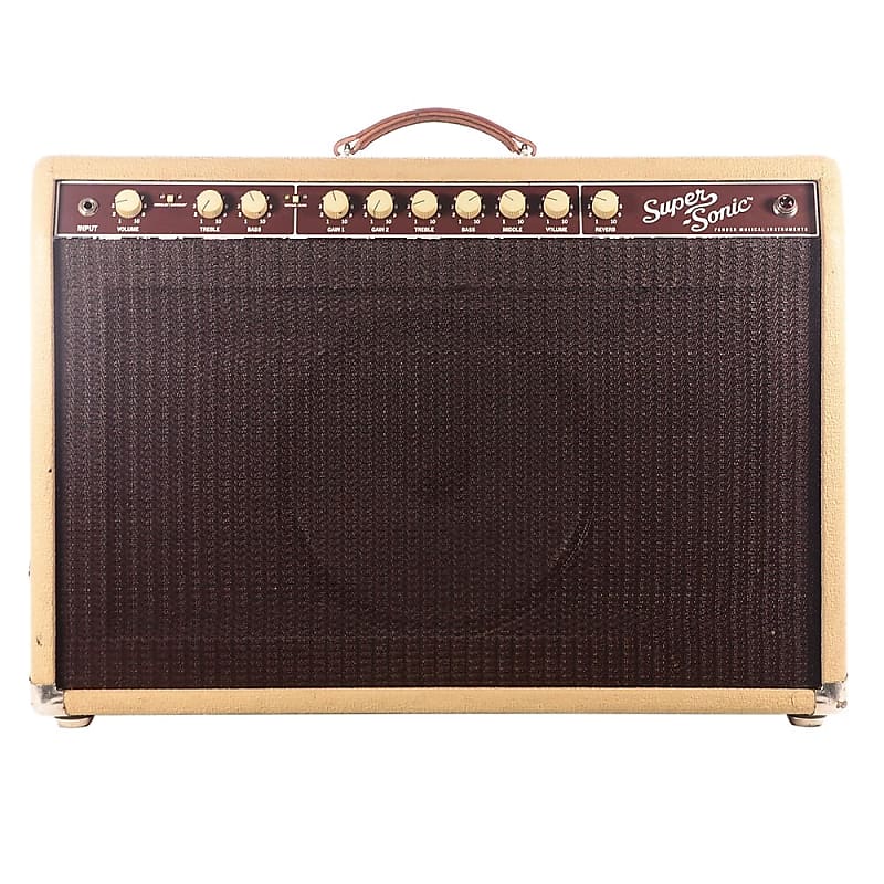 Fender Super-Sonic 60 2-Channel 60-Watt 1x12" Guitar Combo 2010 - 2014 image 1