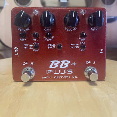 Reverb.com listing, price, conditions, and images for xotic-effects-bb-plus-preamp-and-boost