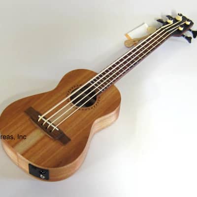 APC Professional Ukulele Bass Solid Koa Wood w/ Gig Bag for sale