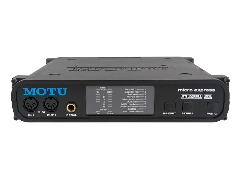 MOTU Micro Express USB MIDI Interface [USED] Reverb UK