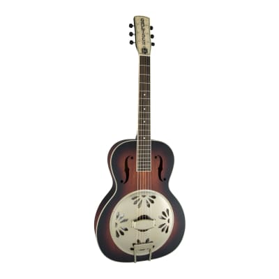 Gretsch G9241 Mahogany Round Neck 6-String Acoustic-Electric Resonator Guitar (Right-Handed, 2-Color Sunburst) image 4