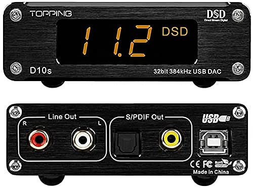 Topping D10S 2020 - Black | Reverb