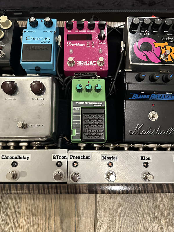 2023 John Mayer Pedal Board Klon Centaur Providence Chrono
