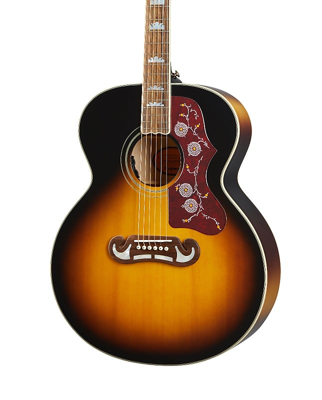 Epiphone Inspired By Gibson J200 Acoustic Guitar, Aged Reverb