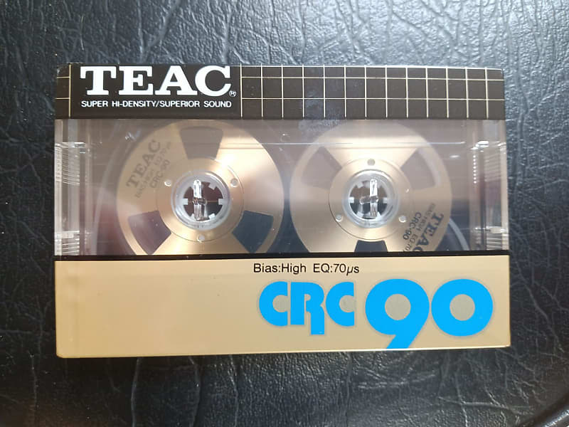 Teac CRC 90 High Bias Metal Reel Cassette Tape