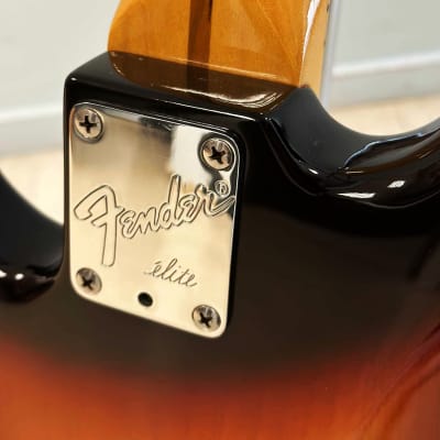 Fender Elite Precision Bass I with Maple Fretboard 1983 - 1984 Brown Sunburst image 9