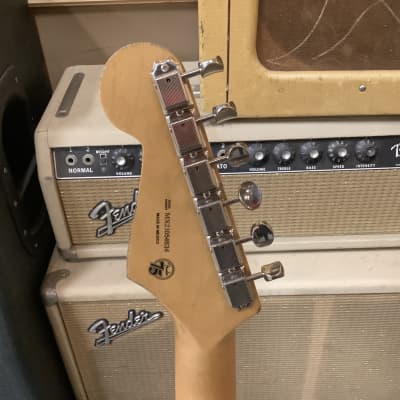 Brand New Fender Vintera 50’s Roadworn Stratocaster Fiesta Red Maple Neck image 4