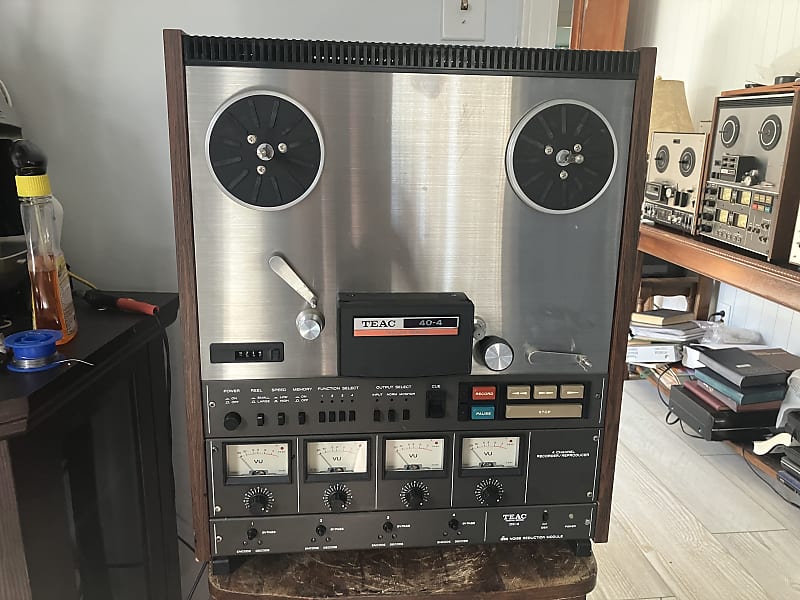 This TEAC 40-4 reel to reel tape machine from the early 1980s still has  plenty of life left! : r/BuyItForLife