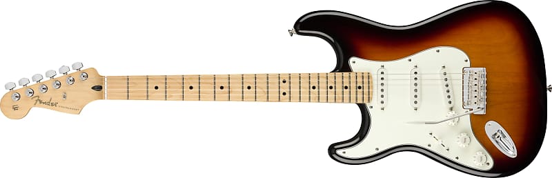 Fender Player Stratocaster Left-Handed- Maple Fingerboard 3-Color Sunburst image 1