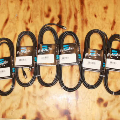 C.B.I. 10' Coaxial Cables SDI-10' (Bundle of 6 Cables) image 1
