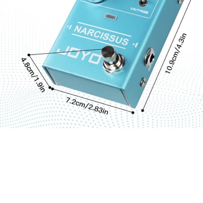 JOYO Chorus Pedal Multiple Chorus Effects Semi-Analog Circuit From Surreal Deep Tone to Fierce and Vintage Distortion for Electric Guitar (NARCISSUS R-22) image 6