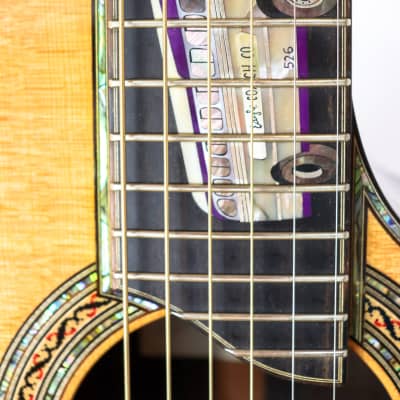 Laskin 1996 Custom Acoustic with Pearl Inlays SN: #311295 image 5