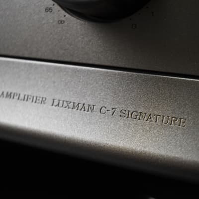 Luxman C-7 Limited Edition Stereo Control Amplifier in Excellent Condition image 5
