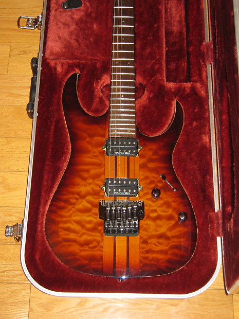 Ibanez RGT320Q Prestige Quilt Top MIJ Japan Neck Thru - Rare