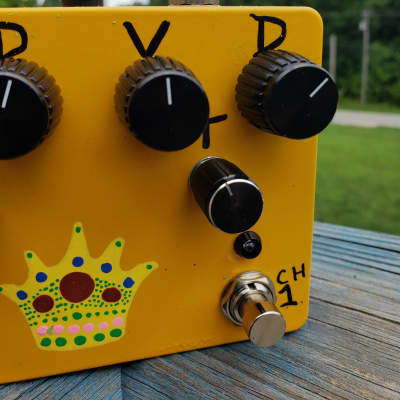 Pedal PCB  Paragon Overdrive - Faecain Pedals - 2022 Yellow/Black image 3