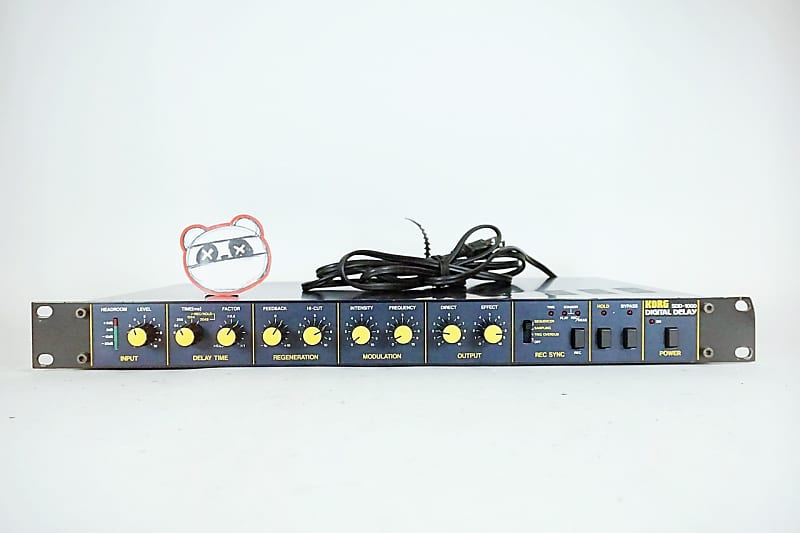 Korg SDD-1000 Digital Delay Rack Mount | Reverb