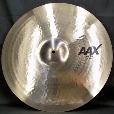 Sabian AAX 20" Thin Ride Cymbal/Brillant Finish/Model # 22010XCB/1958 Grams image 2
