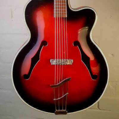 C1960 Hoyer Jazzstar, solid top Archtop image 4